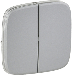 Други ЛИЦЕВ ПАНЕЛ ЗА СЕРИЕН КЛЮЧ СХ-5 VALENA ALLURE LEGRAND - АЛУМИНИЙ