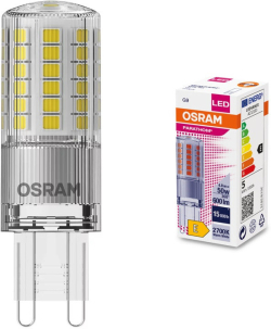 LED Крушка PARATHOM PIN CL 50 4,8W/827 G9 LEDVANCE