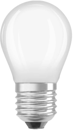 LED Крушка PARATHOM DIM CL P  GL FR 40  4,5W/827 E27 LEDVANCE