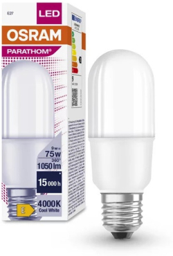 LED Крушка PARATHOM CL STICK 75 FR 9W/840 E27 LEDVANCE
