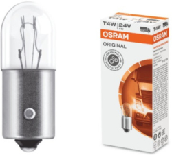 Продукт АВТОМОБИЛНА ЛАМПА 3930 T4W 24V BA9s UNPACKED OSRAM