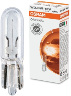 Продукт АВТОМОБИЛНА ЛАМПА 2723 2,3W 12V W2X4,6d UNPACKED OSRAM