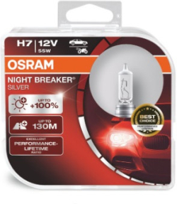LED Крушка АВТОМОБИЛНА ЛАМПА OSRAM H7 55W 12V, PX26D