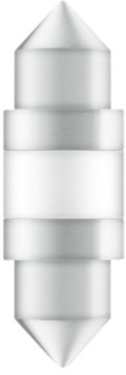 LED Крушка АВТОМОБИЛНА LED ЛАМПА 6438DWP-01B C5W 31mm 6000K 1W12V SV8.5-8 OSRAM