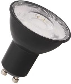 LED Луничка VALUE BLACK PLAST PAR16 80 120° /865 GU10 LEDVANCE
