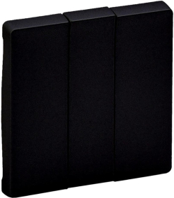 Други ЛИЦЕВ ПАНЕЛ ЗА ТРОЕН КЛЮЧ LGR 756032 VALENA LIFE LEGRAND - ЧЕРЕН