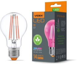LED Крушка VLE-A60FF-08271 PLANT GROW 8W E27 VIDEX