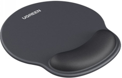 Подложка за мишка ЕРГОНОМИЧЕН ПАД ЗА МИШКА LP668 UGREEN - ЧЕРЕН