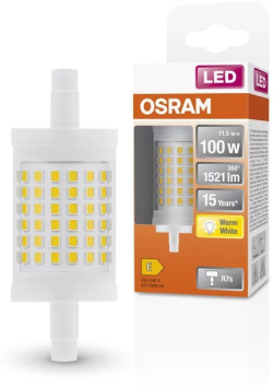 LED Крушка LED ЛАМПА LINE 78 CL100 11,5W/827 R7S LEDVANCE