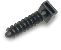 Дюбел Ф8 черен за кабелна превръзка ELEMATIC