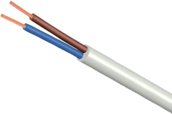 Токов кабел H05VV-F 2x0.50 /ШВПС/