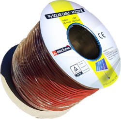 Соларен кабел 6мм² , червен XLPO, 100м