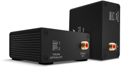 LINDY LNY-70456 :: TosLink (Optical) & Coaxial Digital Audio екстендър, Cat. 6, 150.0 м
