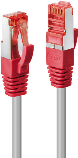 LINDY LNY-47839 :: SFTP кабел, кръстосан, Cat. 6, сив, 3.0 м