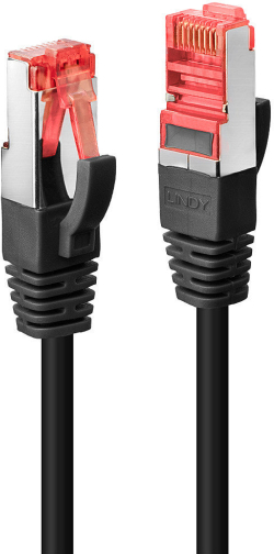 LINDY LNY-47775 :: SFTP мрежов кабел, Cat. 6, черен, 0.3 м