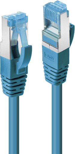LINDY LNY-47145 :: SFTP мрежов кабел, Cat. 7, Cat. 6A, син, 0.3 м
