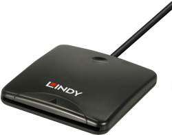 Smart Card четец Lindy, USB 2.0