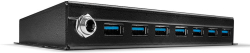 LINDY LNY-43128 :: 7-портов USB 3.0 хъб, метален