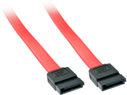 LINDY LNY-33324 :: Кабел SATA III, червен, 0.5 м