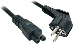 LINDY LNY-30405 :: Захранващ кабел, Schuko към C5, 2.0 м