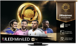 Телевизор Hisense 65" U8Q, 4K Ultra HD 3840x2160, Mini Led Pro, FALD, Quantum Dot, 165Hz, IPS, HDR 10+, HLG, Dolby Vision IQ