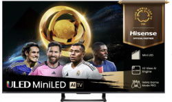 Телевизор Hisense 75"U7Q, 4K Ultra HD 3840x2160, ULED, FALD, Quantum Dot, 144Hz, IPS, HDR 10+, HLG, Dolby Vision IQ, Dolby Atmos