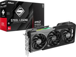 Видеокарта Asrock RX 9070XT 16GB Steel Legend Dark