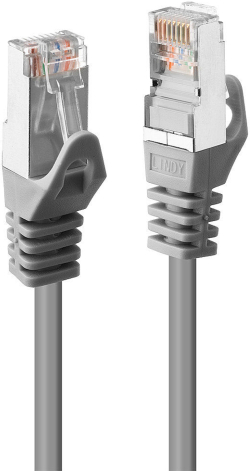 LINDY LNY-47246 :: FTP мрежов кабел, Cat. 6, сив, 5.0 м