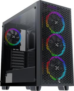 Xigmatek кутия Case EATX - Gaming G Pro - Mesh, 4 ARGB fans