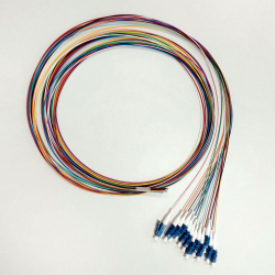  LC-UPC сингъл мод ОS2 оптичен пигтейл, 1.5 m, пакет от 12 бр., Conneu 
