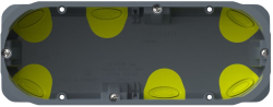  Конзола за фазер 6M x52mm гумени мембрани - bticino PB506NN