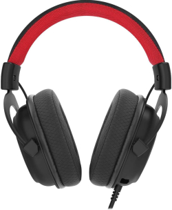 Геймърски стерео слушалки с подвижен микрофон и RGB осветление Redragon Zeus Lite H510-LT