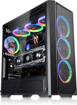 Raijintek кутия Case EATX - PONOS MS4 - 4 x 120mm ARGB Fans, Mesh