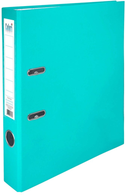 Colori Класьор, 5 cm, PP, несглобен, аквамарин, 50 броя