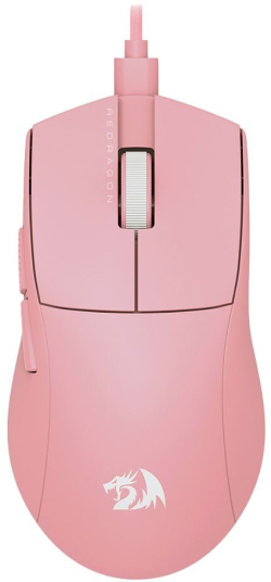 Геймърска мишка Redragon K1ng 1K M724P - розов