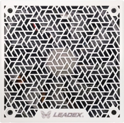 Захранване Super Flower Leadex VII Platinum PRO 1000W ATX 3.1, 80 Plus Platinum, Fully Modular, Flat White Cables, 140mm Fan, Бял