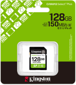 Карта памет Kingston Canvas Select Plus SD 128GB