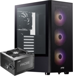 Кутия XPG VALOR MESH BLACK-650W