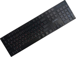 SBOX K-22-EUR :: Клавиатура с БДС надписи + € символ, USB Office, LED подсветка, черна