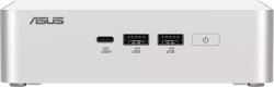 ASUS NUC 15pro+, Intel Ultra 9 285H, Intel Arc graphics, no Storage, no RAM, Intel Wi-Fi 7 BE201, Без OS, Бял