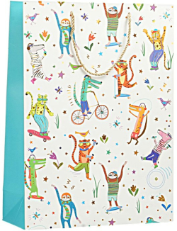  Подаръчна торбичка, детска 31 х 42 х 12 cm, бяла