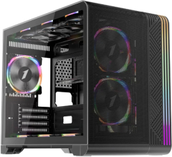 1stPlayer кутия Case mATX - VT6-BK - Mesh, A-RGB
