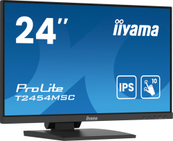 Монитор IIYAMA T2454MSC-B2AG, 23.8'' IPS LED panel, 10 points PCAP, Anti-Glare, 16:9, FHD 1920x1080, 300cd/m2, 1000:1, 4ms, 75Hz