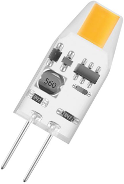  LED лампа Тип PIN MICRO 1W 100lm 2700K 12 V G4 Ra≥80 300°, недимируема - LEDVANCE LED PIN MICRO 12 V LED523098