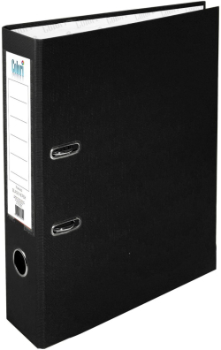 Colori Класьор, 8 cm, PP, несглобен, черен, 50 броя