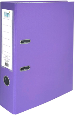 Colori Класьор, 8 cm, PP, несглобен, лилав, 50 броя