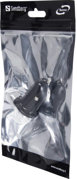 ЗАРЯДНО ЗА АВТОМОБИЛ SANDBERG 2USB 1A+2.1A - Black - PN 340-40