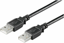 КАБЕЛ MICROCONNECT USB 2.0 - 0.1m - PN USBAA01B