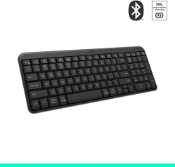 Безжична клавиатура Logitech K250 Graphite - Кирилизирана