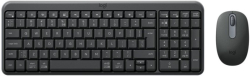 Клавиатура Безжичен комплект Logitech MK250 Graphite - Кирилизирана